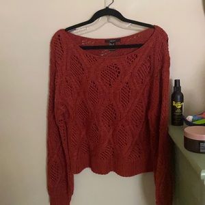 Knit sweater